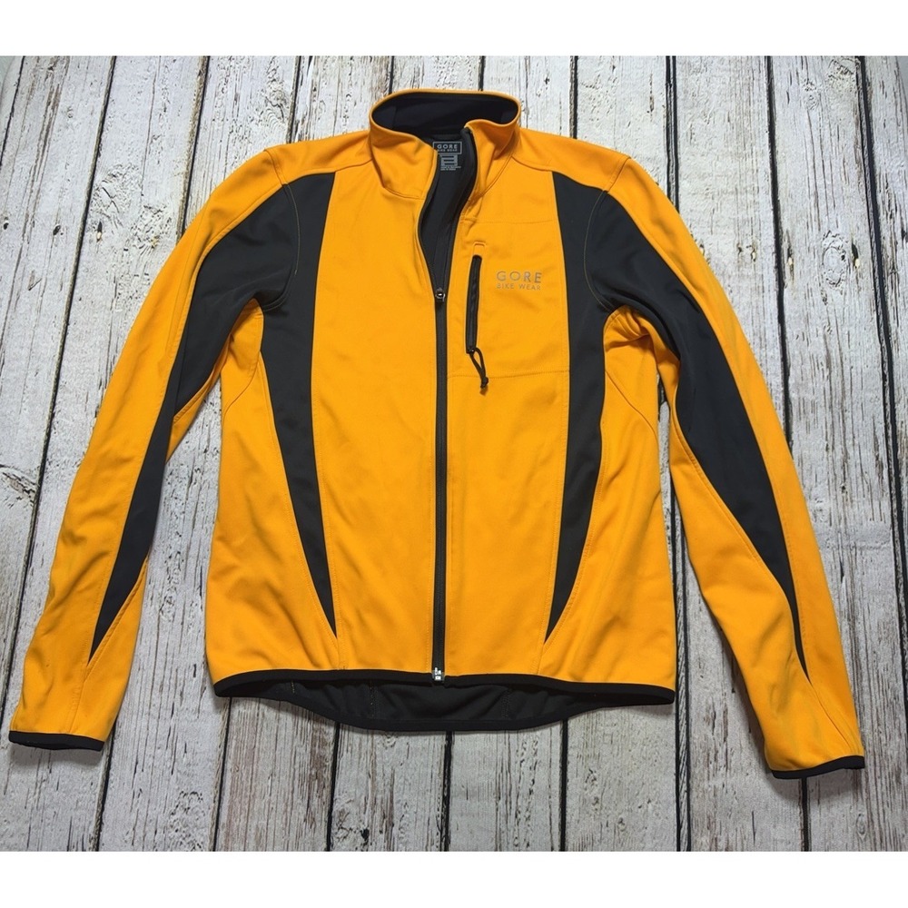 Gore Bike Wear Men's Soft Shell Wind stopper Cycling Jacket Size M‎ Medium